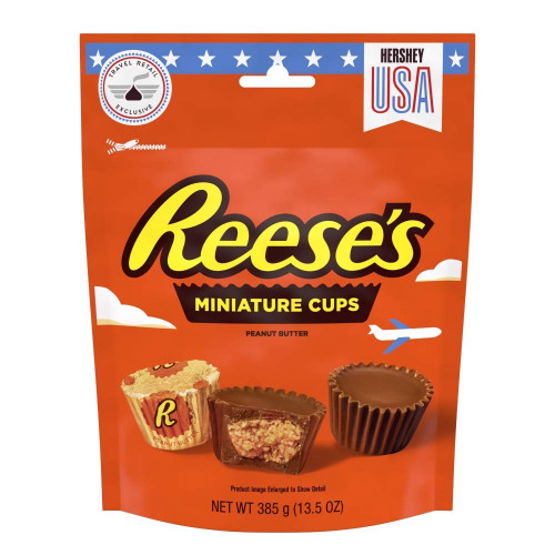 HR-REESES PEANUT BUTTER CUP MINI 385G